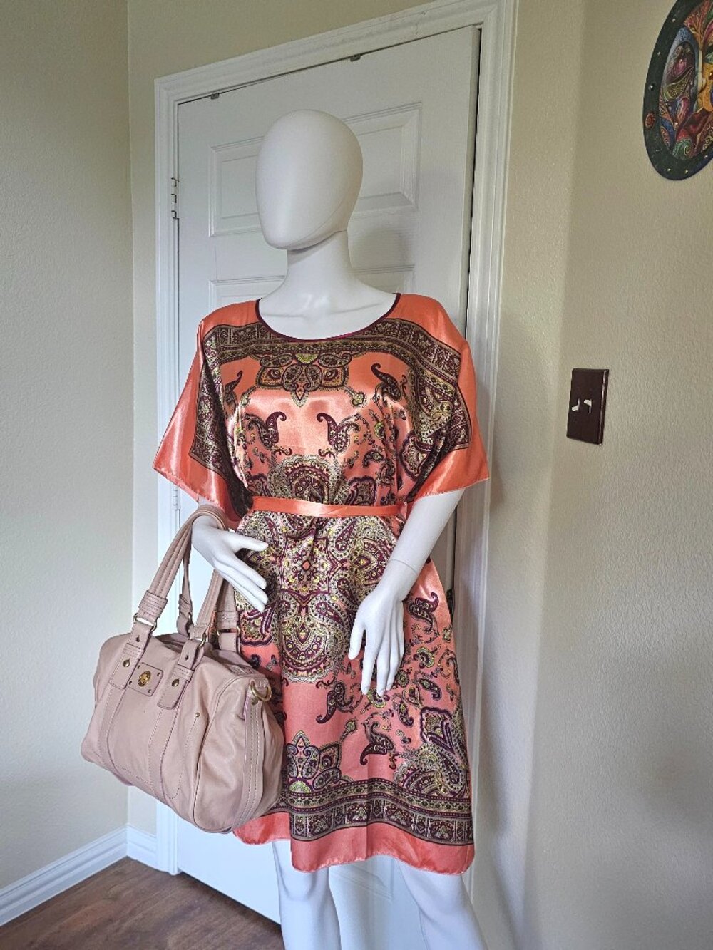 Marc Jacobs Blush Pink Leather Tote with Double Handles